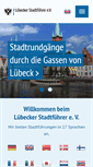 Mobile Screenshot of luebecker-stadtfuehrer.de